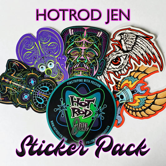 HotRod Jen Sticker Pack!