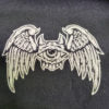 Monster Eye Pinstriping T-shirt
