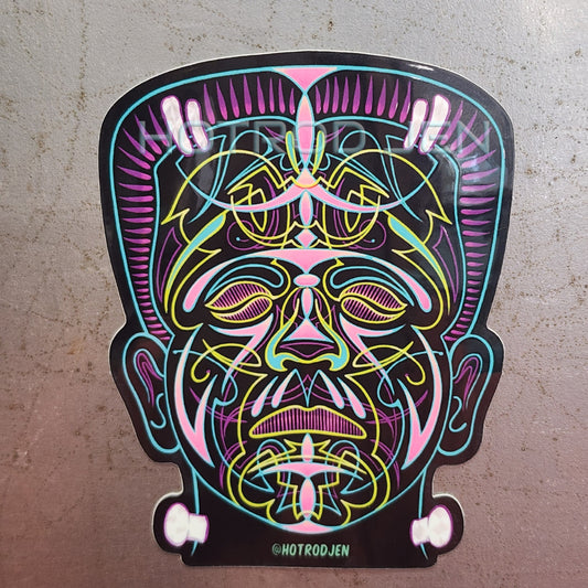 The Monster sticker (Frankenstein)