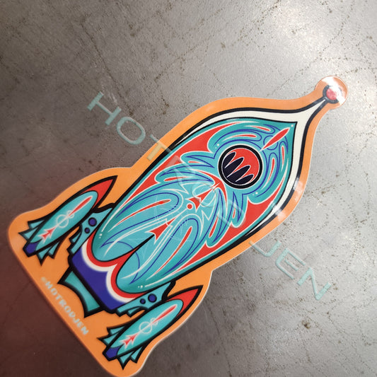 Rocket Ship sticker