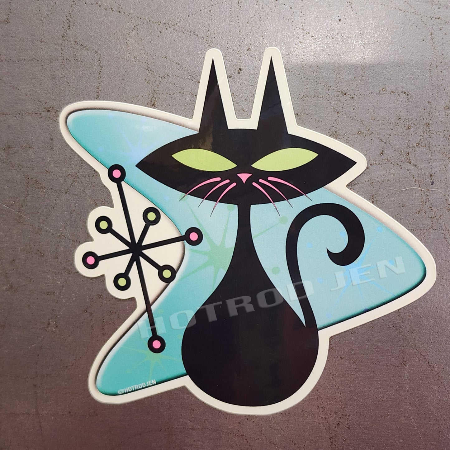 Atomic Cat sticker